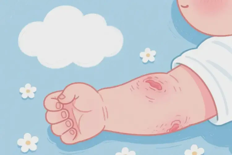 寶寶手臂經(jīng)常起濕疹可不可以根治(圖2)