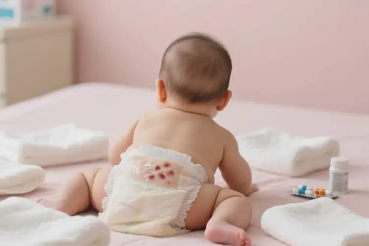 寶寶屁股出現(xiàn)濕疹可以治好嗎(圖3)