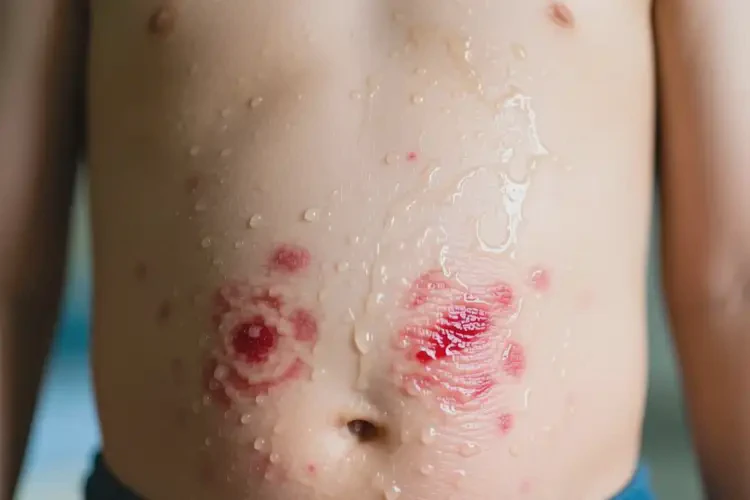 小孩肚子上出現(xiàn)濕疹可不可以根治(圖3)