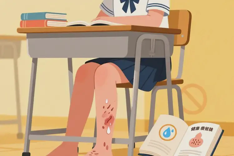 大學生小腿上有濕疹可不可以根治(圖2)