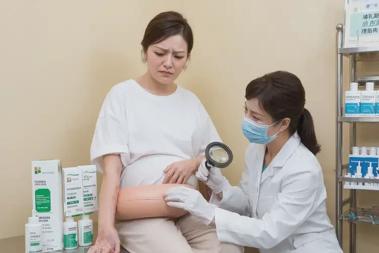 哺乳期媽媽大腿上偶爾長濕疹能不能徹底自愈(圖2)