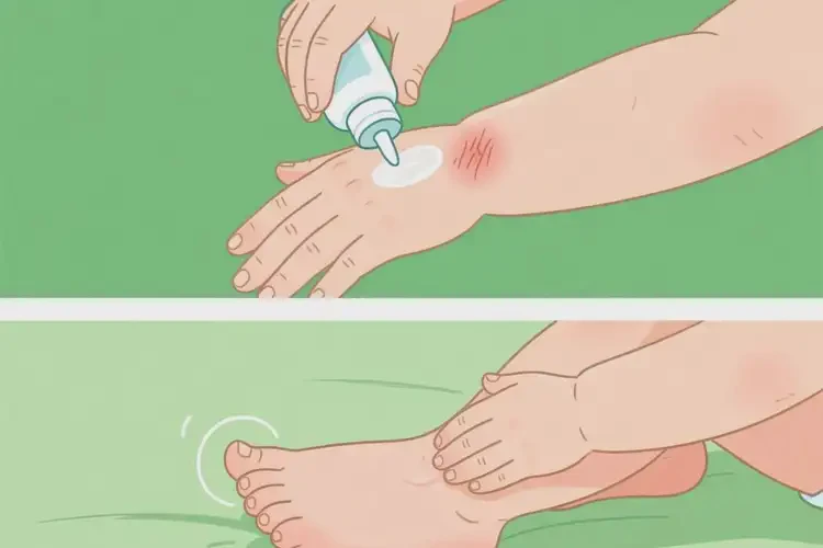 嬰幼兒四肢經(jīng)常起濕疹可不可以根治(圖1)