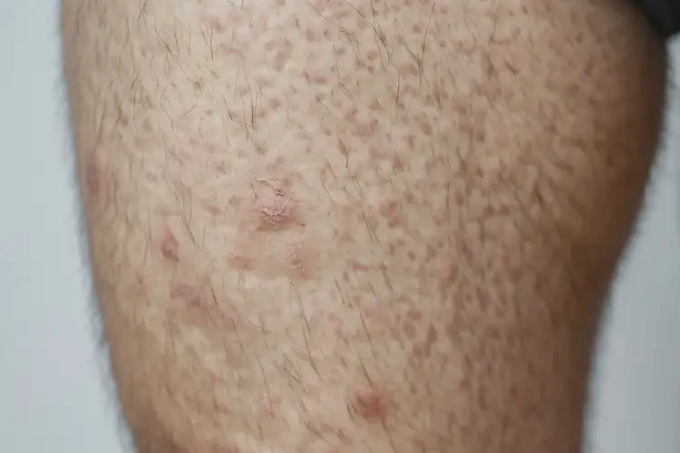 男性大腿上偶爾起濕疹不管它會自己好嗎(圖4)