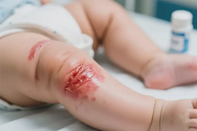 婴幼儿大腿上出湿疹可以治好吗(图3)