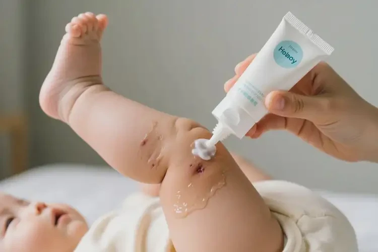 寶寶大腿上出現(xiàn)濕疹可不可以根治(圖3)