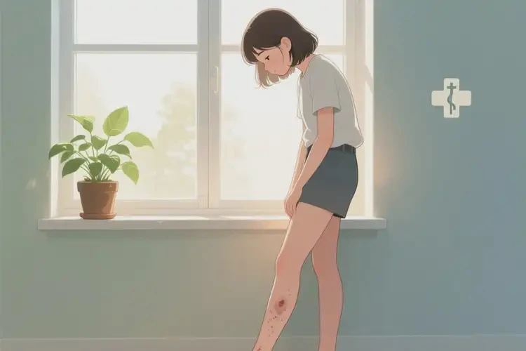 兒童小腿偶爾長(zhǎng)濕疹可不可以根治(圖2)