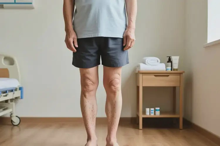 老年人大腿容易長濕疹能不能徹底自愈(圖1)