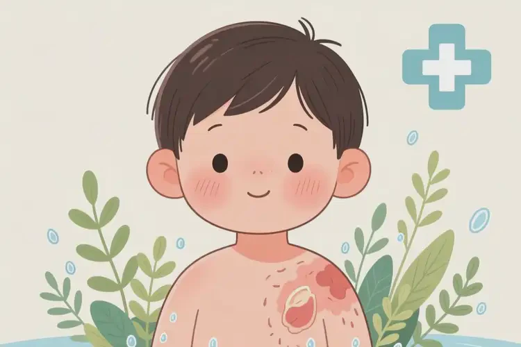 小兒大腿上出現(xiàn)濕疹可不可以根治(圖3)