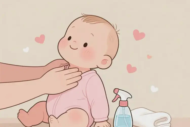 嬰幼兒脖子偶爾起濕疹可以治好嗎(圖3)