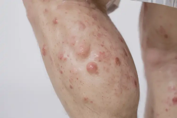 老年人大腿上起湿疹不管它会自己自愈吗(图4)