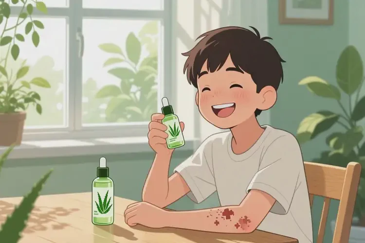 青少年手臂上經(jīng)常起濕疹可以徹底自愈嗎(圖2)