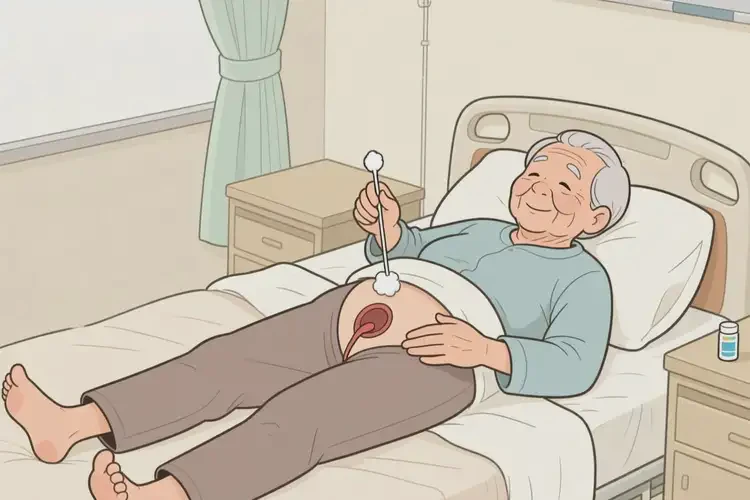 高齡老人肛周出現(xiàn)濕疹能不能根治(圖1)