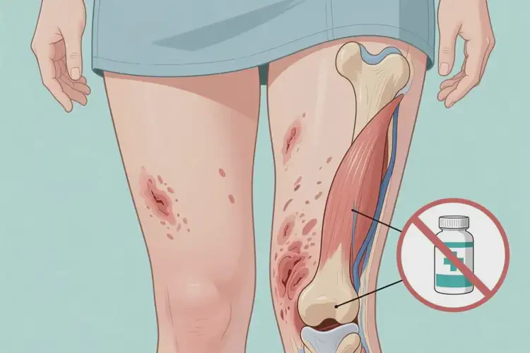 女性大腿起濕疹可不可以根治(圖2)