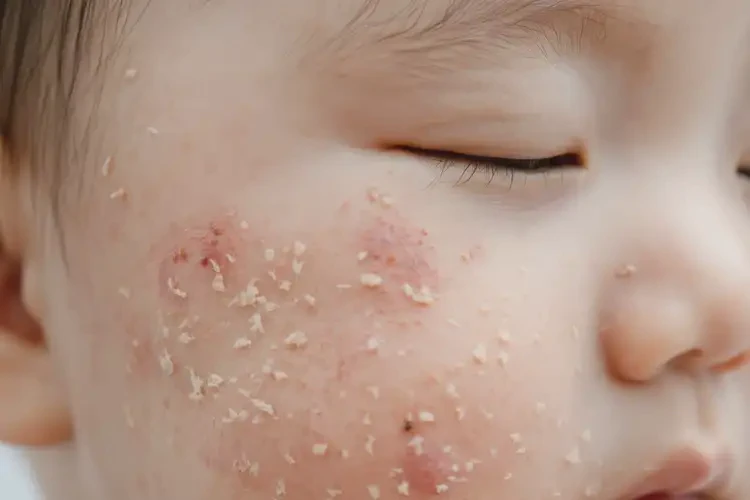 婴儿全身经常起湿疹不管它会自己自愈吗(图3)