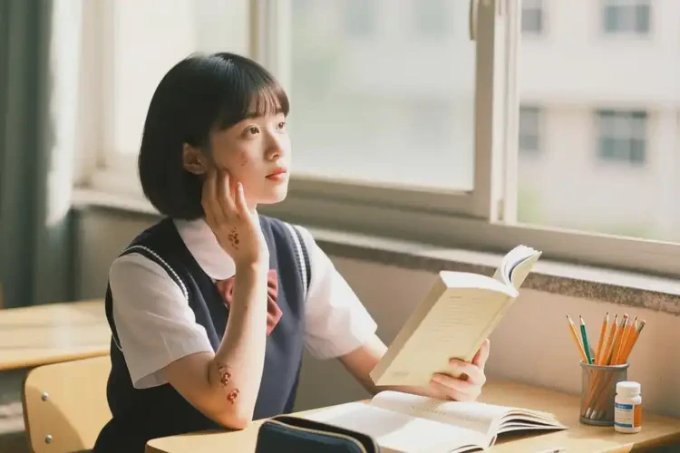 中學(xué)生臉上起濕疹不管它會自己好嗎(圖4)