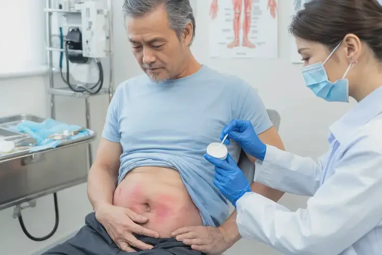 男性肚子上起濕疹可不可以根治(圖3)