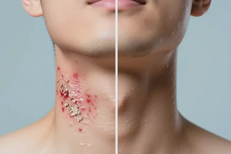 男性脖子上起濕疹可不可以根治(圖3)