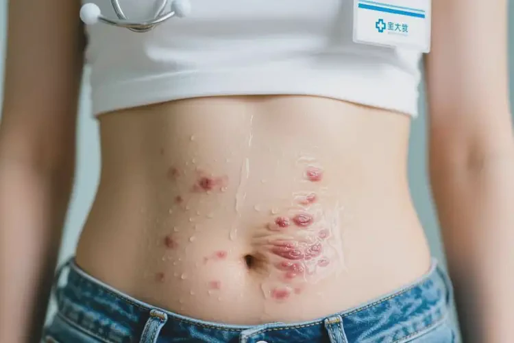 女生肚子上經常長濕疹可不可以根治(圖4)