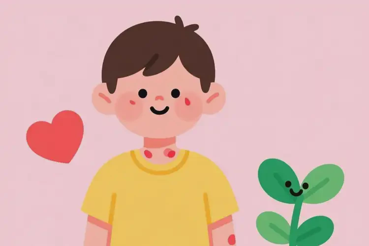 小學(xué)生脖子上出濕疹可不可以根治(圖2)