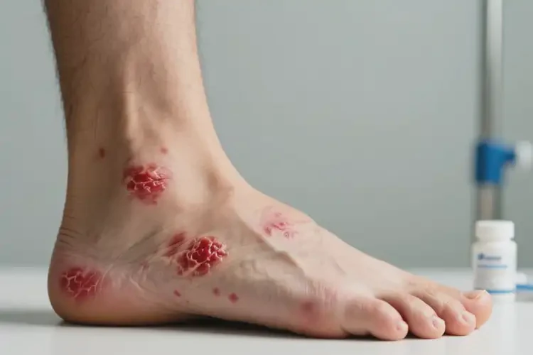 男人腳上容易起濕疹可不可以根治(圖4)