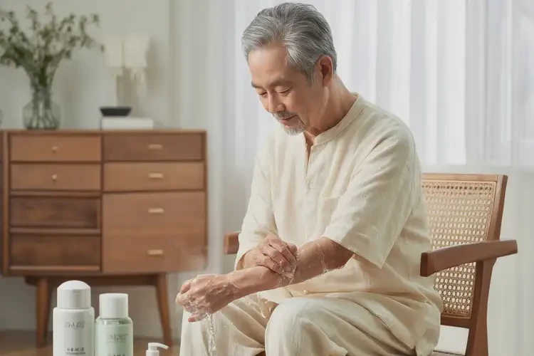 高齡老人手臂上起濕疹能不能根治(圖2)