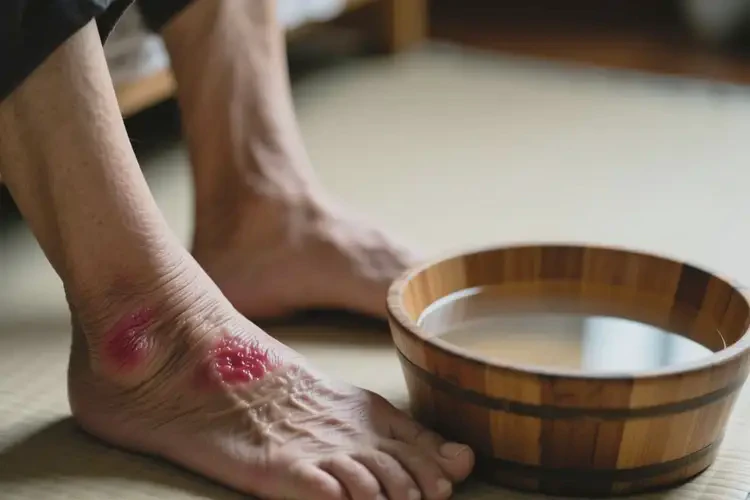 老年人脚上容易起湿疹可不可以根治(图1)