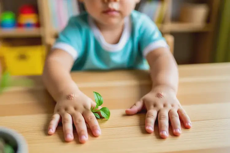 小孩手上經(jīng)常起濕疹可以治好嗎(圖3)