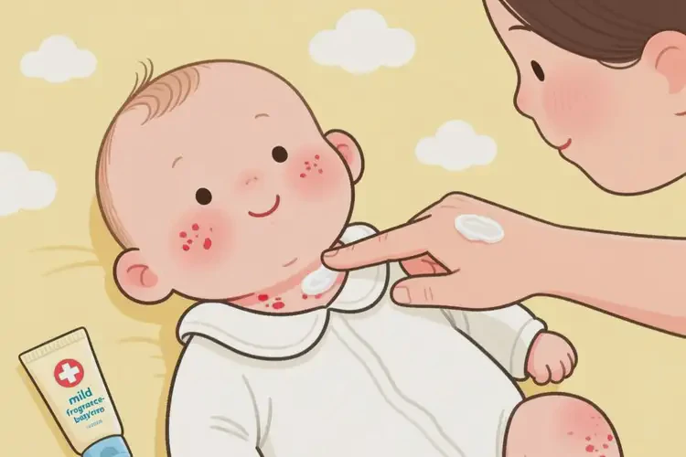 小兒脖子容易起濕疹可不可以根治(圖3)