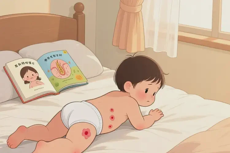 小孩屁股上偶爾長(zhǎng)濕疹可以治好嗎(圖3)