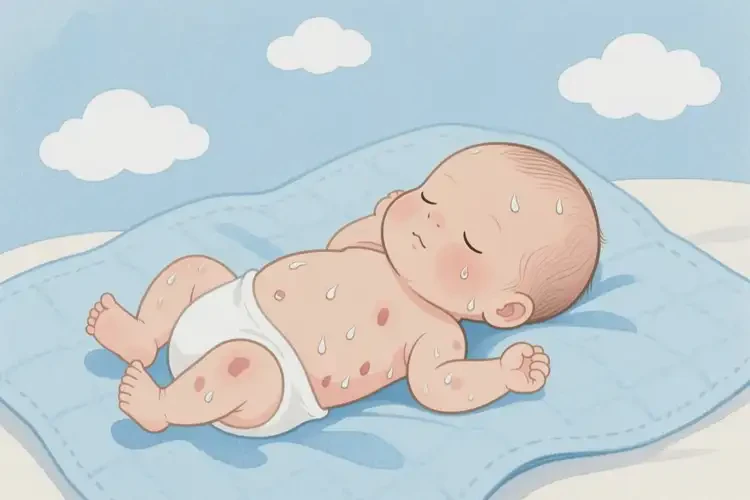 新生兒全身起濕疹可不可以根治(圖2)