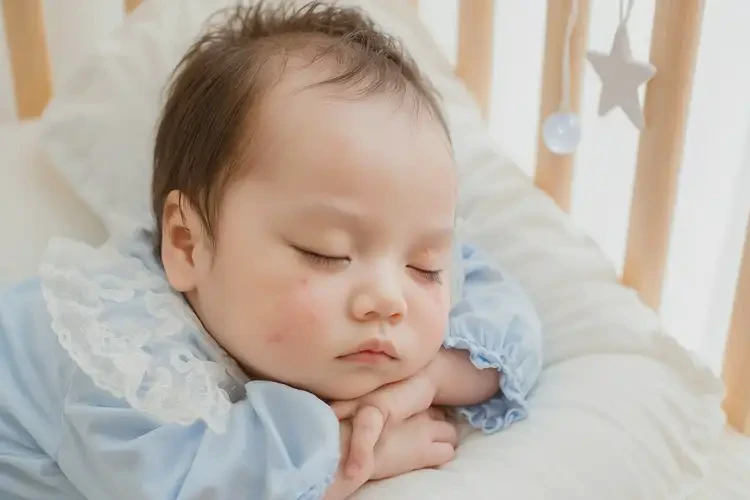 嬰兒脖子上偶爾長濕疹可以治好嗎(圖1)