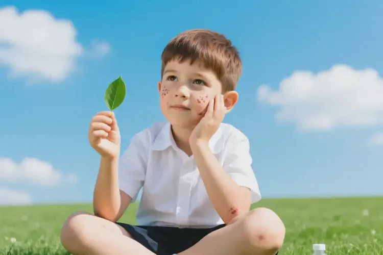 小學(xué)生臉上長濕疹可不可以根治(圖2)