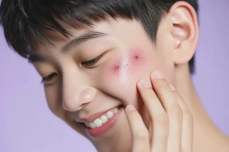青少年面部偶爾長濕疹可不可以根治(圖1)