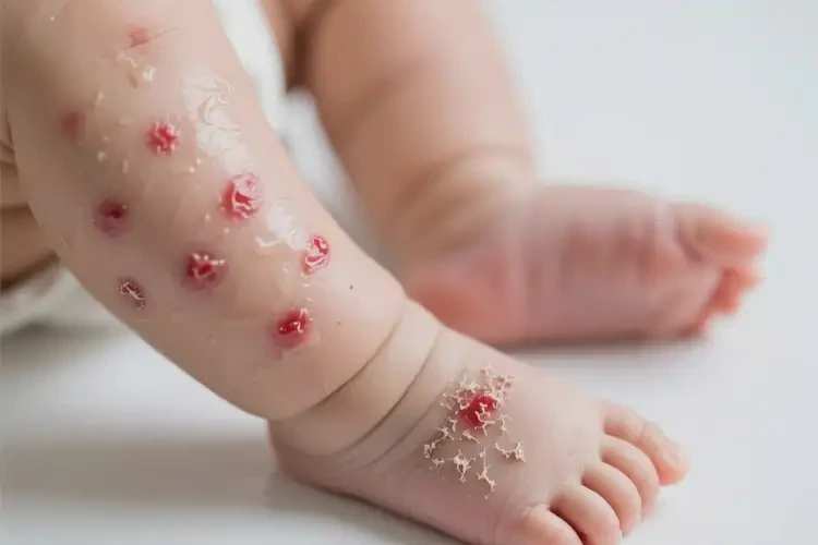 新生兒小腿上容易長濕疹可不可以根治(圖3)