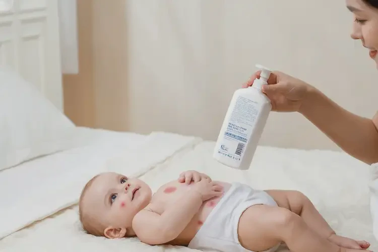 嬰兒肚子上經(jīng)常起濕疹可以治好嗎(圖2)