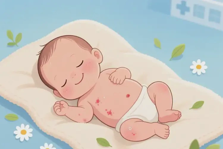 新生兒肚子有濕疹可不可以根治(圖4)