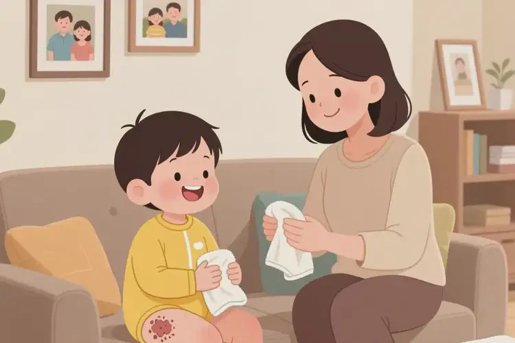 小孩屁股上偶爾長(zhǎng)濕疹可以治好嗎(圖1)