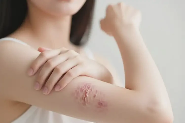 女生手臂上起濕疹可不可以根治(圖3)