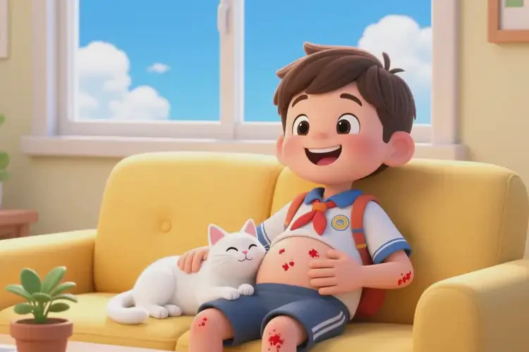 小學生肚子出濕疹可不可以根治(圖1)