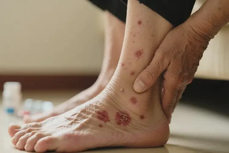 老年人脚上有湿疹可不可以根治(图3)