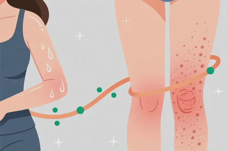 女性四肢經常長濕疹可不可以根治(圖1)