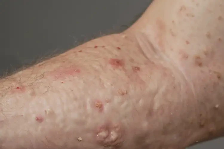 青年人手臂上有濕疹可不可以根治(圖4)