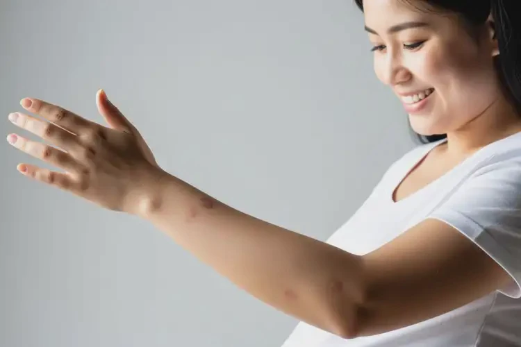 孕婦手臂偶爾起濕疹可以治好嗎(圖1)