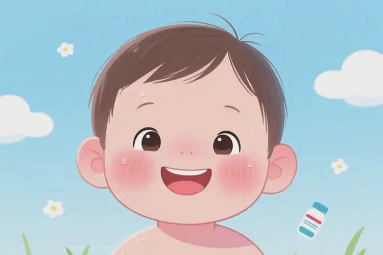 小孩面部经常起湿疹可以治好吗(图4)