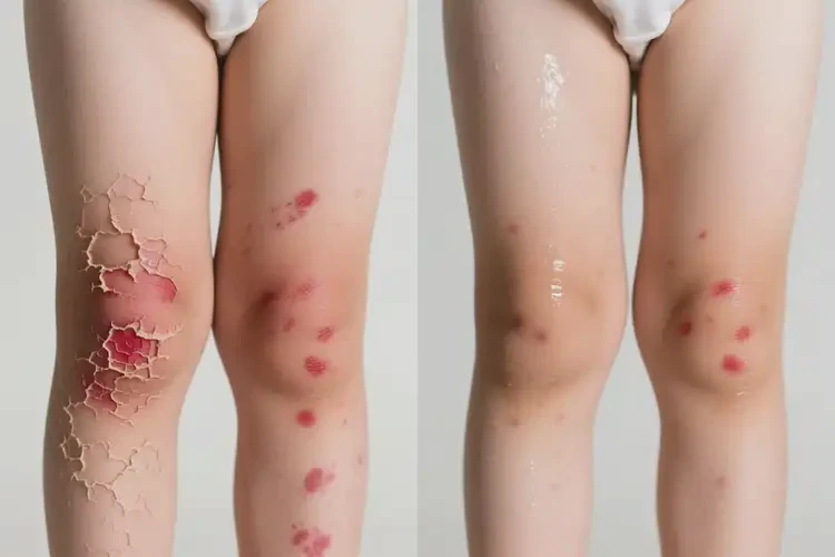 兒童大腿起濕疹可以治好嗎(圖3)