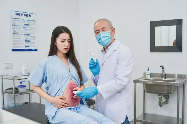 女人肚子偶爾長(zhǎng)濕疹可不可以根治(圖3)