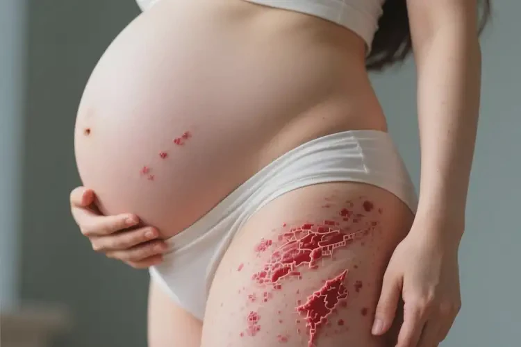 孕婦小腿出現(xiàn)濕疹可不可以根治(圖4)