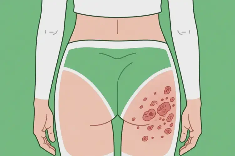 青年人屁股出濕疹可不可以根治(圖1)