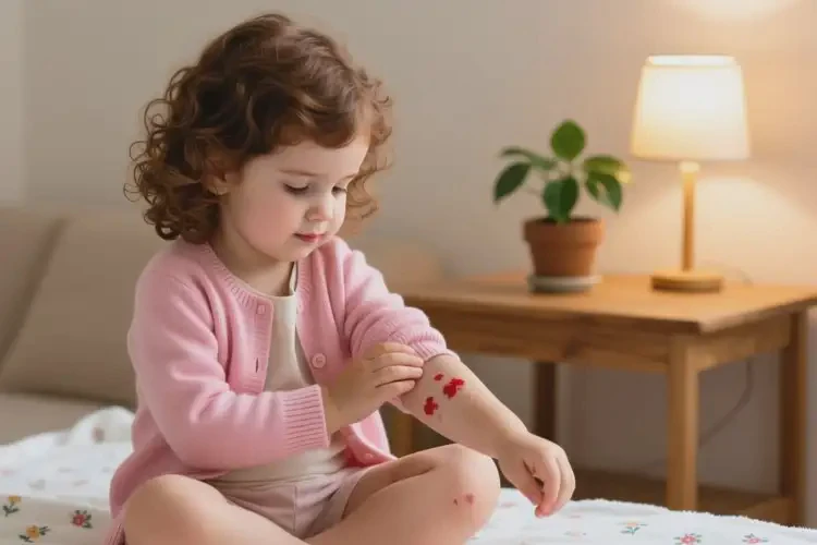 孩子手臂上有濕疹可以治好嗎(圖3)