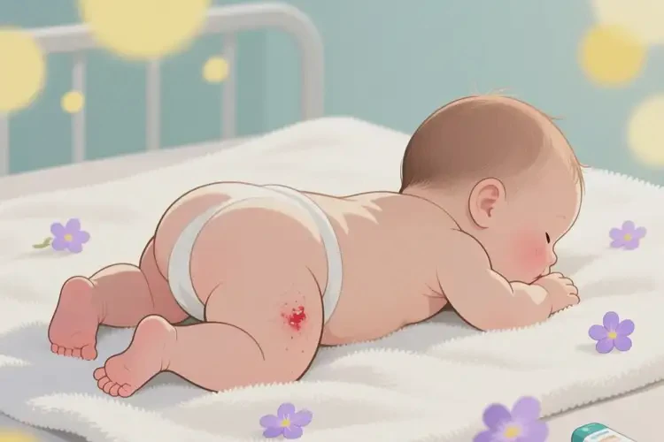 嬰兒屁股出濕疹可以治好嗎(圖2)